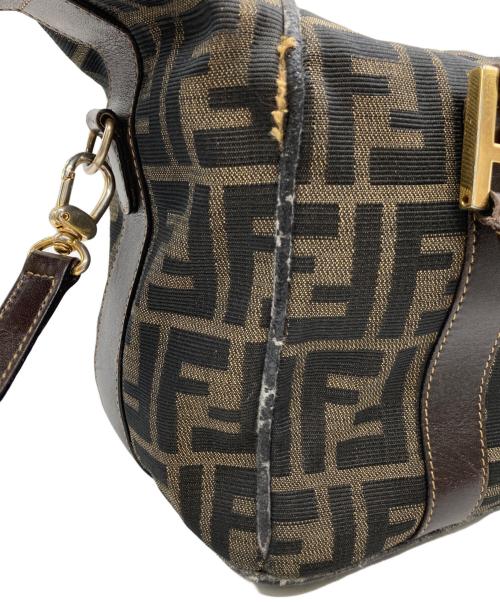 FENDI（フェンディ）FENDI (フェンディ) ズッカ柄2WAYバッグ ブラウンの古着・服飾アイテム