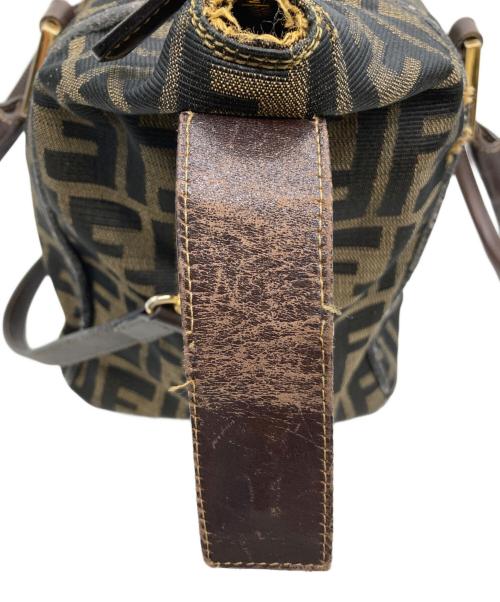 FENDI（フェンディ）FENDI (フェンディ) ズッカ柄2WAYバッグ ブラウンの古着・服飾アイテム