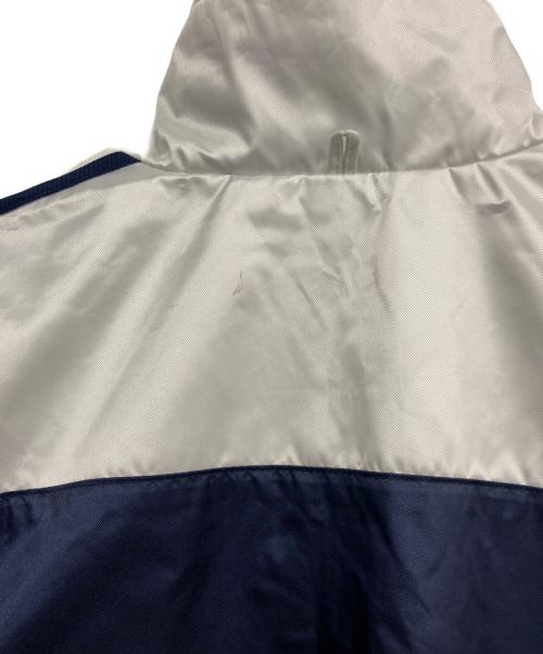 adidas（アディダス）adidas (アディダス) ナイロンジップジャケット ホワイト サイズ:Ｌの古着・服飾アイテム