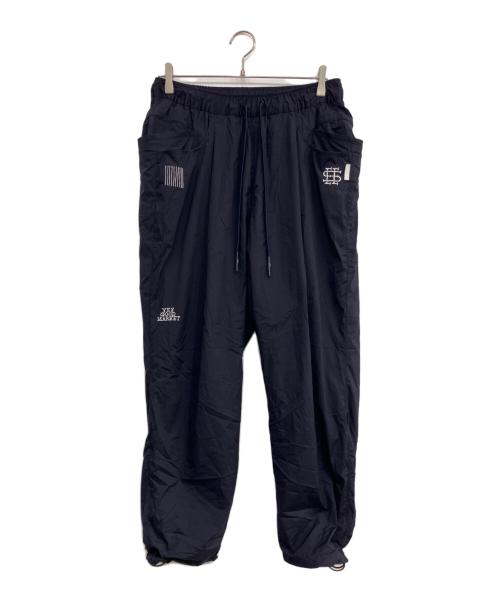 YES GOOD MARKET（イエス グッド マーケット）YES GOOD MARKET (イエス グッド マーケット) SEESEE (シーシー) ナイロンパンツ ネイビー サイズ:SIZE Lの古着・服飾アイテム