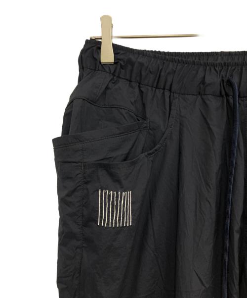 YES GOOD MARKET（イエス グッド マーケット）YES GOOD MARKET (イエス グッド マーケット) SEESEE (シーシー) ナイロンパンツ ネイビー サイズ:SIZE Lの古着・服飾アイテム