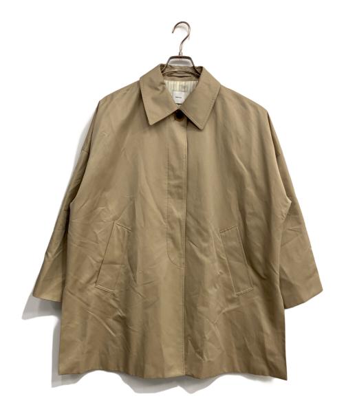 Spick and Span（スピック＆スパン）Spick and Span (スピック＆スパン) ギャバステンカラーハーフコート ベージュ サイズ:SIZE 36の古着・服飾アイテム