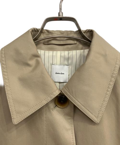 Spick and Span（スピック＆スパン）Spick and Span (スピック＆スパン) ギャバステンカラーハーフコート ベージュ サイズ:SIZE 36の古着・服飾アイテム