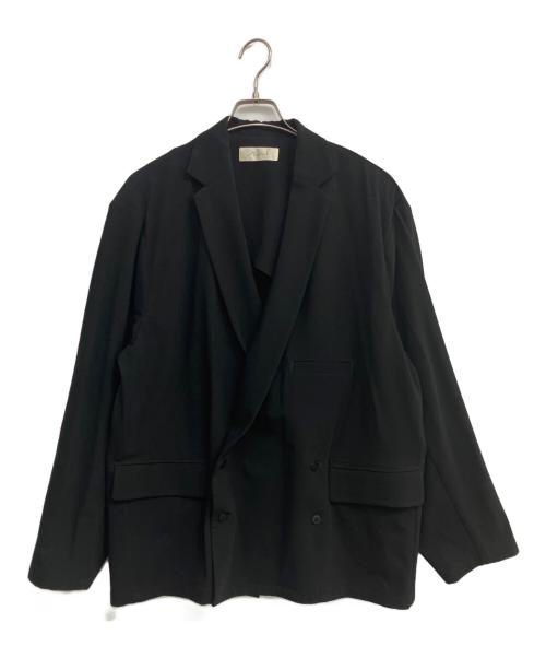 rin（リン）rin (リン) ダブルブレスト テーラードジャケット ブラック サイズ:SIZE Mの古着・服飾アイテム