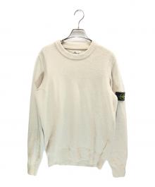 STONE ISLAND（ストーンアイランド）の古着「Wool-blend crew-neck sweater」｜ベージュ