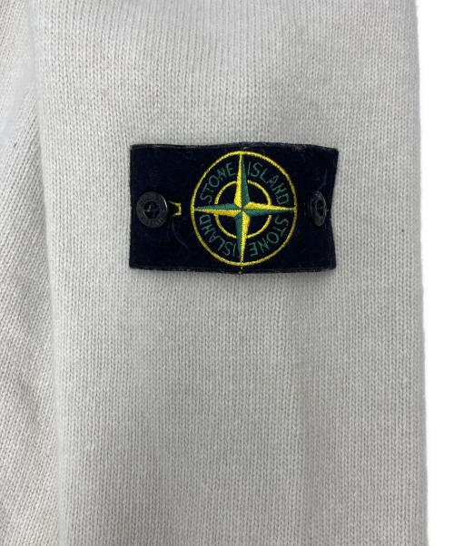 STONE ISLAND（ストーンアイランド）STONE ISLAND (ストーンアイランド) Wool-blend crew-neck sweater ベージュ サイズ:Ⅿの古着・服飾アイテム