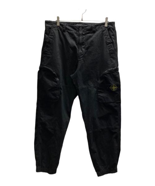 STONE ISLAND（ストーンアイランド）STONE ISLAND (ストーンアイランド) PANTALONE LOOSE ブラック サイズ:W33の古着・服飾アイテム