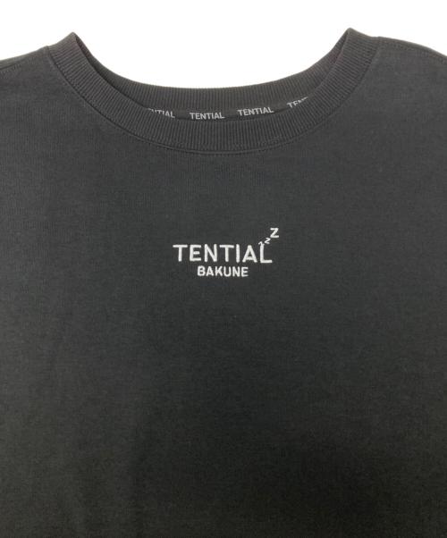 TENTIAL（テンシャル）TENTIAL (テンシャル) BAKUNE スウェットロングスリーブクルーネック ブラック サイズ:XLの古着・服飾アイテム