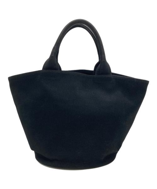 PRADA（プラダ）PRADA (プラダ) カナパ ファブリック ハンドバッグ ブラックの古着・服飾アイテム