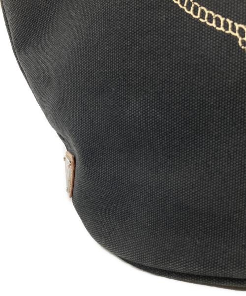 PRADA（プラダ）PRADA (プラダ) カナパ ファブリック ハンドバッグ ブラックの古着・服飾アイテム