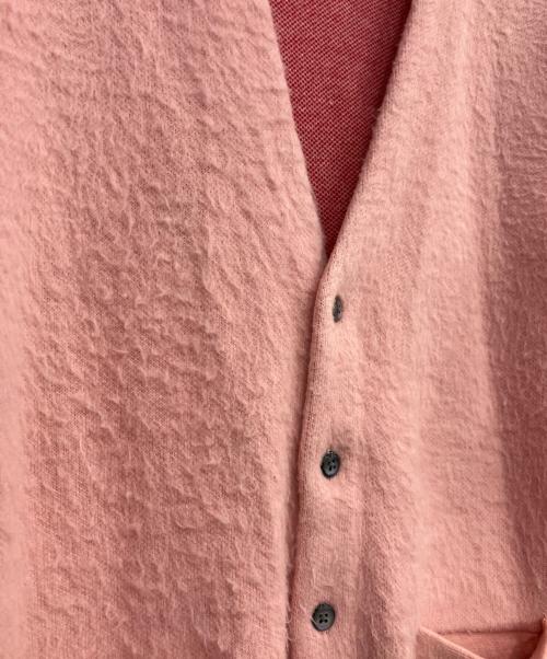 SUPREME（シュプリーム）SUPREME (シュプリーム) Brushed Checkerboard Cardigan ピンク サイズ:SIZE Mの古着・服飾アイテム