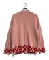 SUPREME (シュプリーム) Brushed Checkerboard Cardigan ピンク サイズ:SIZE M：10000円
