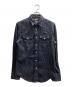 RRL（ダブルアールエル）の古着「コンチョボタン デニムウエスタンシャツ」｜インディゴ