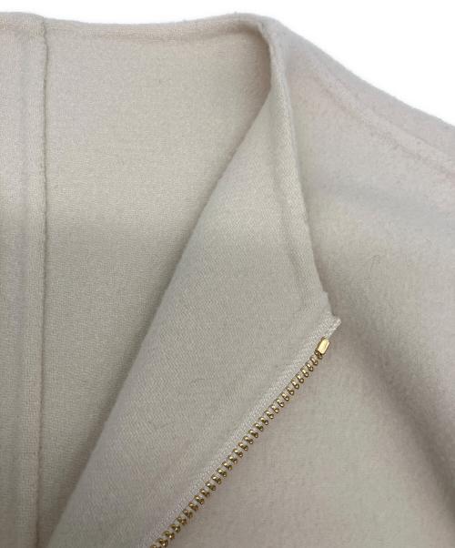 23区（ニジュウサンク）23区 (ニジュウサンク) ウールリバー ショートコート ベージュ サイズ:30の古着・服飾アイテム
