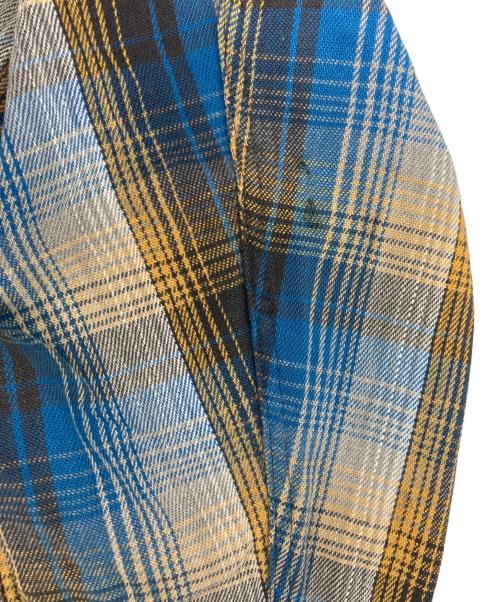 OSH KOSH（オシュコシュ）OSH KOSH (オシュコシュ) チェックシャツ ブルー サイズ:LARGEの古着・服飾アイテム