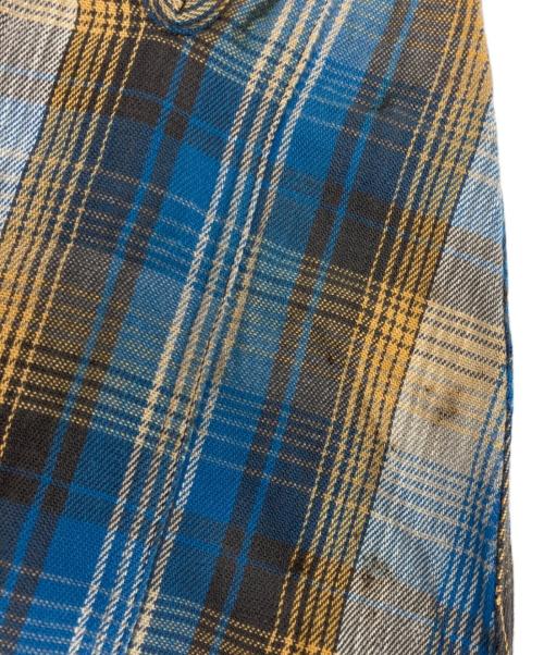 OSH KOSH（オシュコシュ）OSH KOSH (オシュコシュ) チェックシャツ ブルー サイズ:LARGEの古着・服飾アイテム