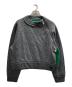 sacai（サカイ）の古着「カシミヤブレンドジップデザインニット」｜グレー