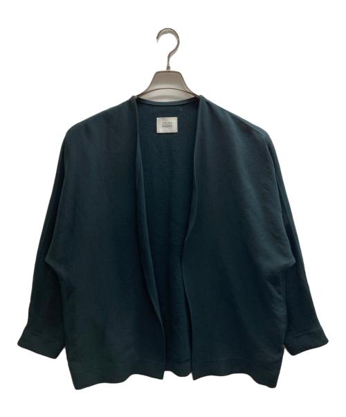 UNITED ARROWS & SONS（ユナイテッドアローズ＆サンズ）UNITED ARROWS & SONS (ユナイテッドアローズ＆サンズ) Ⅰ D/SL V CARDIGAN グリーン サイズ:Sの古着・服飾アイテム