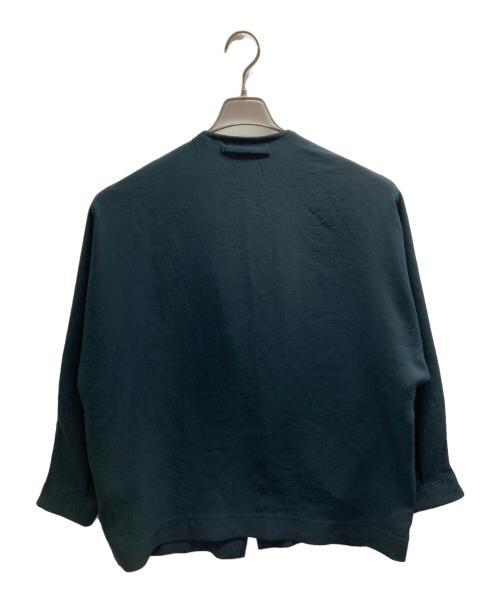 UNITED ARROWS & SONS（ユナイテッドアローズ＆サンズ）UNITED ARROWS & SONS (ユナイテッドアローズ＆サンズ) Ⅰ D/SL V CARDIGAN グリーン サイズ:Sの古着・服飾アイテム