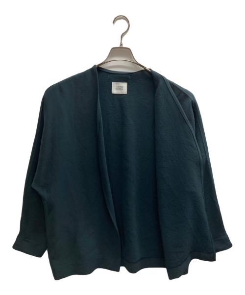 UNITED ARROWS & SONS（ユナイテッドアローズ＆サンズ）UNITED ARROWS & SONS (ユナイテッドアローズ＆サンズ) Ⅰ D/SL V CARDIGAN グリーン サイズ:Sの古着・服飾アイテム