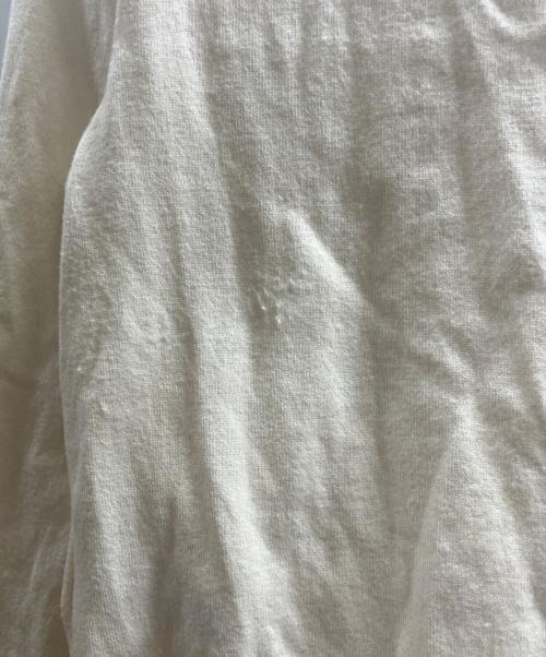 POLO RALPH LAUREN（ポロ・ラルフローレン）POLO RALPH LAUREN (ポロ・ラルフローレン) コットンナイロンクルーネックカーディガン ベージュ サイズ:Sの古着・服飾アイテム