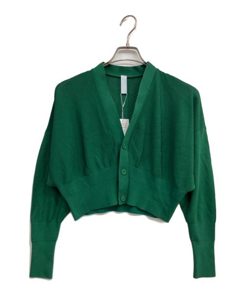 CFCL（シーエフシーエル）CFCL (シーエフシーエル) GARTER CROPPED CARDIGAN グリーン サイズ:下記参照 未使用品の古着・服飾アイテム