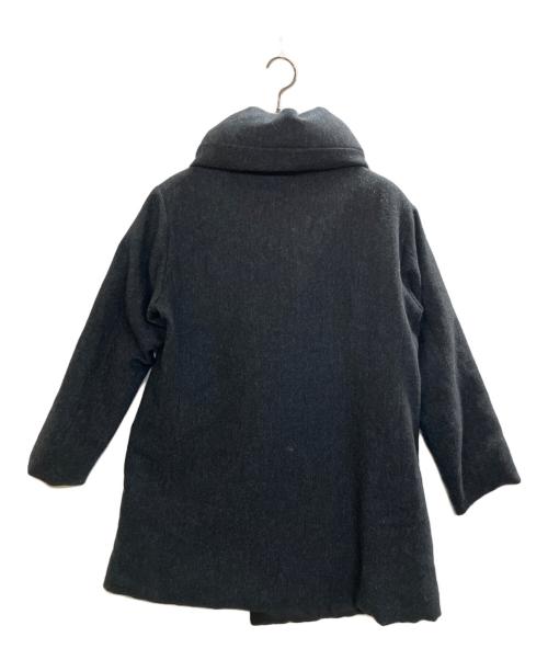 plantation（プランテーション）plantation (プランテーション) リバーシブルダウンコート グレー サイズ:Ｍの古着・服飾アイテム