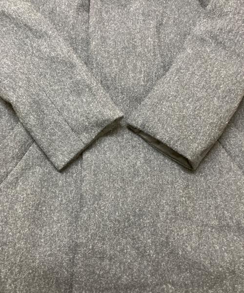 plantation（プランテーション）plantation (プランテーション) リバーシブルダウンコート グレー サイズ:Ｍの古着・服飾アイテム