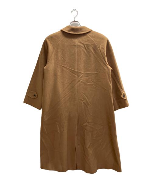 BURBERRY（バーバリー）BURBERRY (バーバリー) カシミヤコート ブラウン サイズ:7ARの古着・服飾アイテム