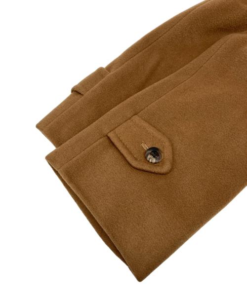 BURBERRY（バーバリー）BURBERRY (バーバリー) カシミヤコート ブラウン サイズ:7ARの古着・服飾アイテム