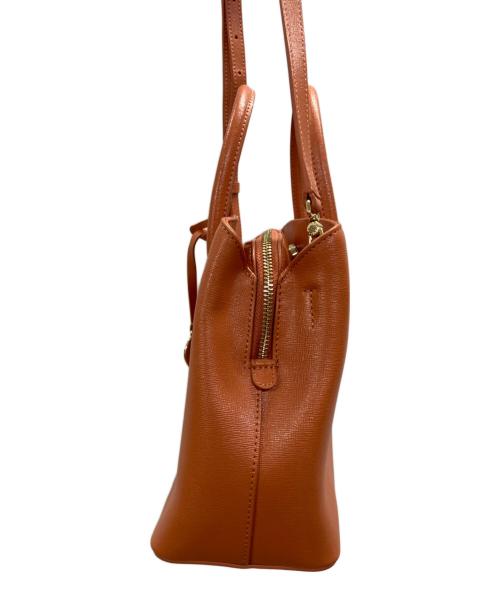 FURLA（フルラ）FURLA (フルラ) 2WAYショルダーバッグ ブラウンの古着・服飾アイテム