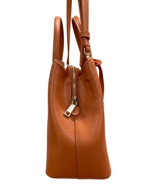 FURLA（フルラ）FURLA (フルラ) 2WAYショルダーバッグ ブラウンの古着・服飾アイテム