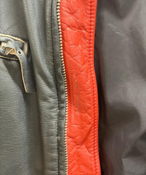 DIESEL（ディーゼル）DIESEL (ディーゼル) レーサー シングルライダースジャケット ブラック サイズ:Ⅼの古着・服飾アイテム