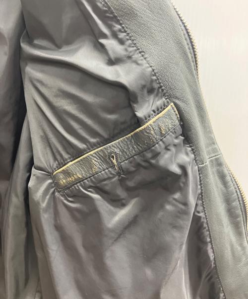 DIESEL（ディーゼル）DIESEL (ディーゼル) レーサー シングルライダースジャケット ブラック サイズ:Ⅼの古着・服飾アイテム