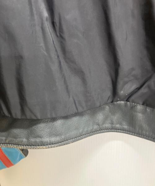 DIESEL（ディーゼル）DIESEL (ディーゼル) レーサー シングルライダースジャケット ブラック サイズ:Ⅼの古着・服飾アイテム