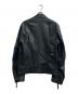 DIESEL (ディーゼル) レーサー シングルライダースジャケット ブラック サイズ:Ⅼ：16000円
