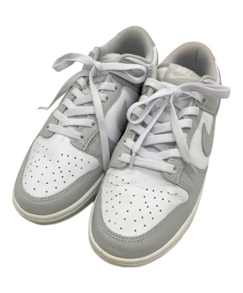 NIKE（ナイキ）NIKE (ナイキ) Dunk Low グレー×ホワイト サイズ:cm　26の古着・服飾アイテム