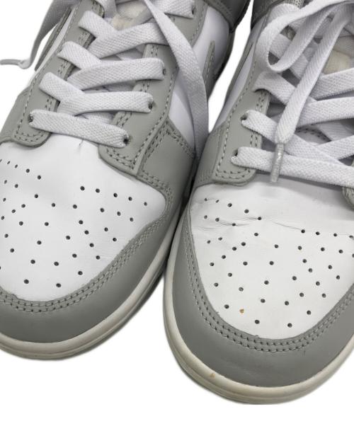 NIKE（ナイキ）NIKE (ナイキ) Dunk Low グレー×ホワイト サイズ:cm　26の古着・服飾アイテム