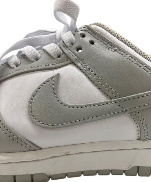 NIKE（ナイキ）NIKE (ナイキ) Dunk Low グレー×ホワイト サイズ:cm　26の古着・服飾アイテム