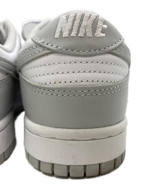 NIKE（ナイキ）NIKE (ナイキ) Dunk Low グレー×ホワイト サイズ:cm　26の古着・服飾アイテム