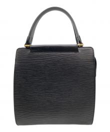 LOUIS VUITTON（ルイ ヴィトン）の古着「ハンドバッグ エピ フィガリPM」｜ブラック