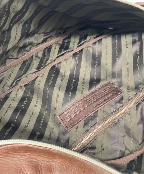 master-piece（マスターピース）master-piece (マスターピース) レザーボディバッグ ブラウンの古着・服飾アイテム