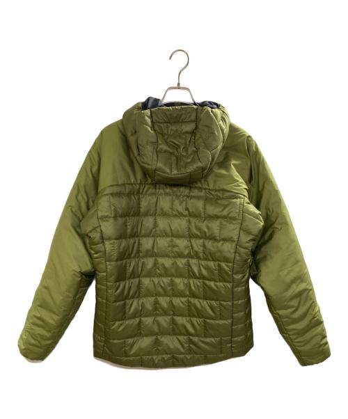 Patagonia（パタゴニア）Patagonia (パタゴニア) ハイロフト・ナノ・パフ・フーディ ポンドグリーン サイズ:Ⅿの古着・服飾アイテム