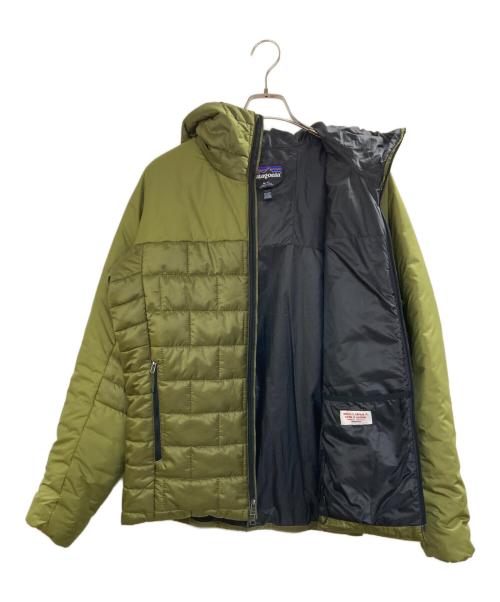 Patagonia（パタゴニア）Patagonia (パタゴニア) ハイロフト・ナノ・パフ・フーディ ポンドグリーン サイズ:Ⅿの古着・服飾アイテム