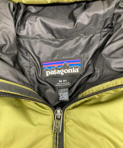 Patagonia（パタゴニア）Patagonia (パタゴニア) ハイロフト・ナノ・パフ・フーディ ポンドグリーン サイズ:Ⅿの古着・服飾アイテム