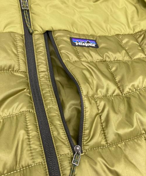 Patagonia（パタゴニア）Patagonia (パタゴニア) ハイロフト・ナノ・パフ・フーディ ポンドグリーン サイズ:Ⅿの古着・服飾アイテム