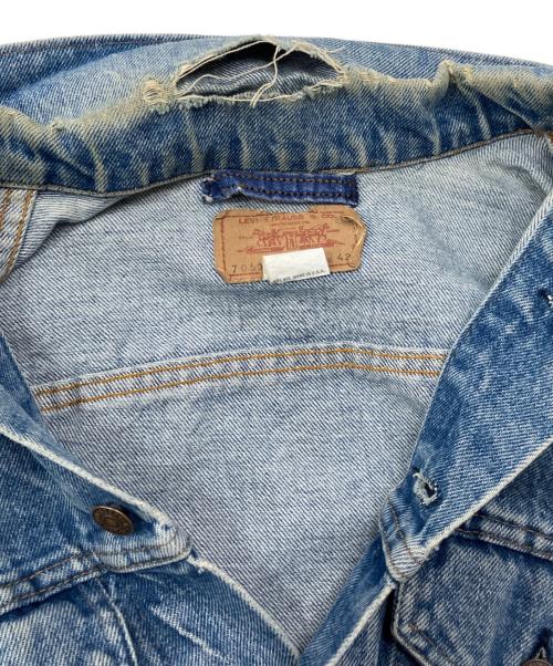 LEVI'S（リーバイス）LEVI'S (リーバイス) デニムジャケット ブルー サイズ:SIZE 42の古着・服飾アイテム
