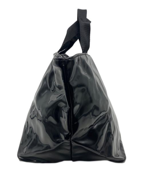 Herve Chapelier（エルベシャプリエ）Herve Chapelier (エルベシャプリエ) ヴェルニ エナメルトートバッグ ブラックの古着・服飾アイテム