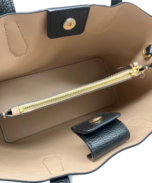 TORY BURCH（トリーバーチ）TORY BURCH (トリーバーチ) ペリースモールトリプルコンパートメントトート ブラックの古着・服飾アイテム