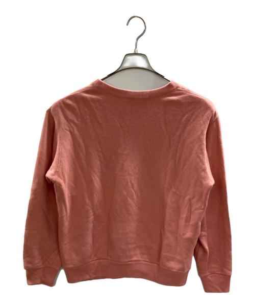 GUCCI（グッチ）GUCCI (グッチ) LAMB PATCH SWEAT ピンク サイズ:XSの古着・服飾アイテム